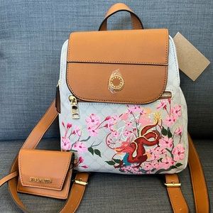 NWT STEVE MADDEN FLAP BACKPACK WITH CARDHOLDER